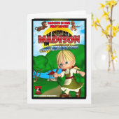 De doosparodie van de Kaart DVD van de Verjaardag (Gele Bloem)