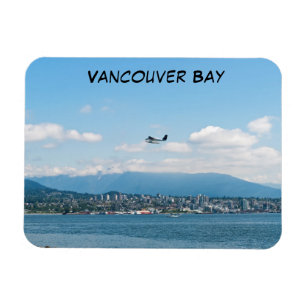 De dop van Seaplane over Vancouver Magneet