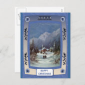 De dorpskerk feestdagenkaart (Voorkant / Achterkant)