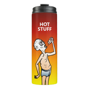 De Dorstige Man Thermische Tumbler Thermosbeker