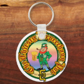 De Dorsty Leprechaun Pub Sleutelhanger (Voorkant)