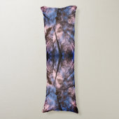 De douane borstelde Polyester BodySky is de grens Lichaamskussen (Voorkant Verticaal)