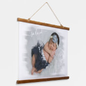 De douane personaliseert het Malplaatje van de Fot Hangend Wandkleed (Gebogen)