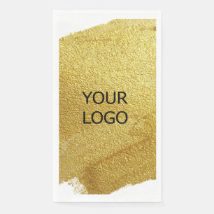 de douane voegt uw logo gepersonaliseerde bedrijfs servet