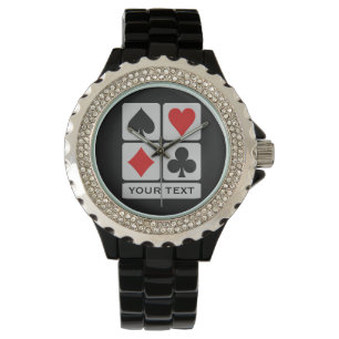 De douanehorloges van de Speler van de kaart Horloge