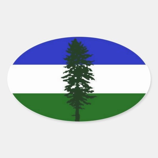 De Doug auto land sticker (Voorkant)