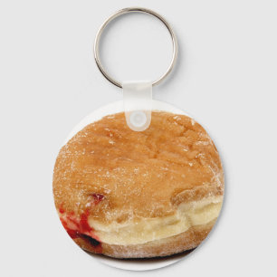 De Doughnut van de gelei Sleutelhanger