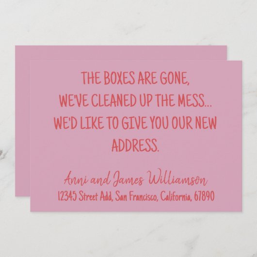 DE DOZEN ZIJN WEG, WE HEBBEN DE ROTZOOI OPGERUIMD AANKONDIGING (Voorkant / Achterkant)