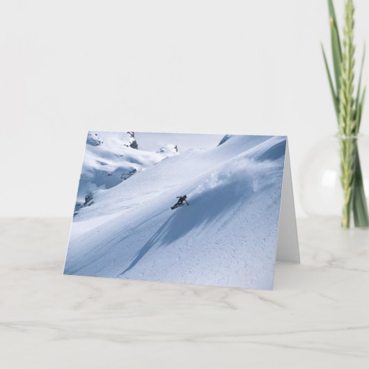 De draai van het poeder kaart (Voorkant)