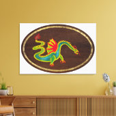 De draak 2009 canvas afdruk (Insitu (Woonkamer))