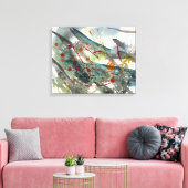 De draak canvas afdruk (Insitu (Woonkamer))