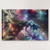 De draak en de sterren legpuzzel (Horizontaal)