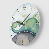 De draak en de vogel grote klok (Hoek)