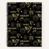 De draak en de Wolfdagen en het Jon Pattern Notitieboek (Voorkant)