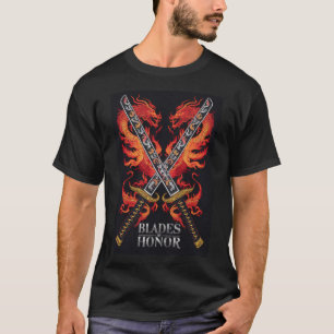 De draak samoerai t-shirt