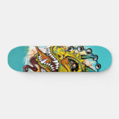 de draak skateboard (Horizontaal)