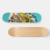 de draak skateboard (Horizontaal)