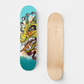 de draak skateboard (Voorkant)