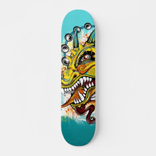 de draak skateboard (Voorkant)