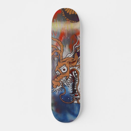 De draak skateboard (Voorkant)