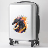 De draak sticker (Koffer)