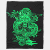 De Draak van de Keizer van de aarde Fleece Deken (Voorkant)