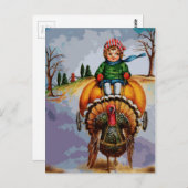 DE DRAF VAN NOVEMBER TURKIJE BRIEFKAART (Voorkant / Achterkant)