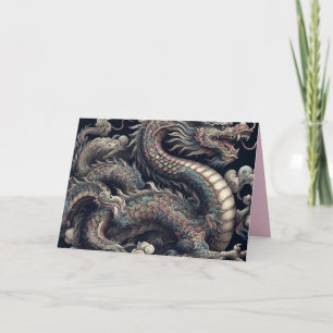 De Dragon Birthday Kaart