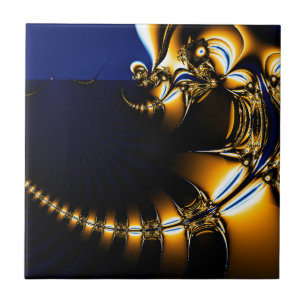 De Dragon Fractal Design najagen Tegeltje