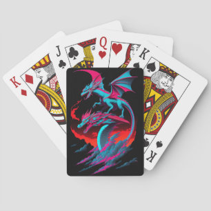 De Dragon Surfrijder Pokerkaarten