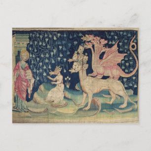 De dragons die kikkers braken briefkaart