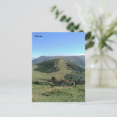 De Dragons terug, de Brecon Beacons, Wales Briefkaart (Staand voorkant)