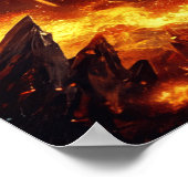 De draken van vuur en ijs poster (Hoek)