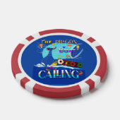 De Drakenboot roept Poker Chips (Enkel)