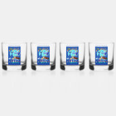De Drakenboot roept Whisky Glas (Achterkant)