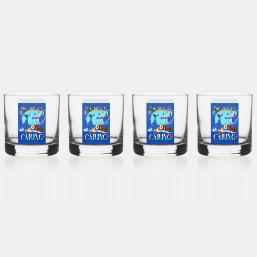 De Drakenboot roept Whisky Glas (Voorkant)