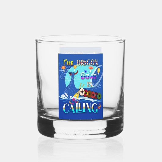 De Drakenboot roept Whisky Glas (Voorkant)
