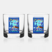 De Drakenboot roept Whisky Glas (Achterkant)