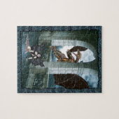 De drakenluier legpuzzel (Horizontaal)