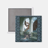 De drakenluier magneet (Voorkant / Achterkant)