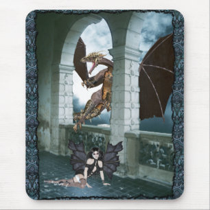 De drakenluier muismat