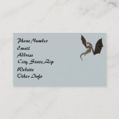 De drakenluier visitekaartje (Achterkant)