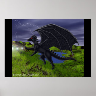 De drakenpagina poster