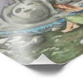 De drakenzong foto afdruk (Hoek)