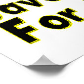 De drama voor het werkgebied opslaan poster (Hoek)