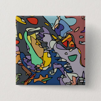 "de dramakoningin" - 2" Square Button