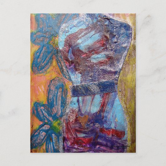 De dress briefkaart (Voorkant)