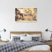 De Dreyfus Affair Canvas Afdruk (Insitu (Slaapkamer))