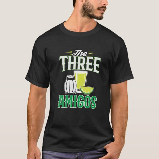 De drie Amigos Cinco de Mayo T Shirt Gift T Shir (Voorkant)