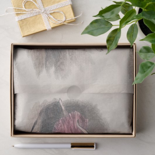 De drie Ballerinas Tissuepapier (Geschenk)